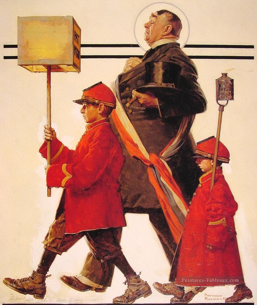 parade 1924 Norman Rockwell Oil Paintings